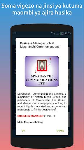 Ajira Mpya Tanzania (Jobs) screenshot 2