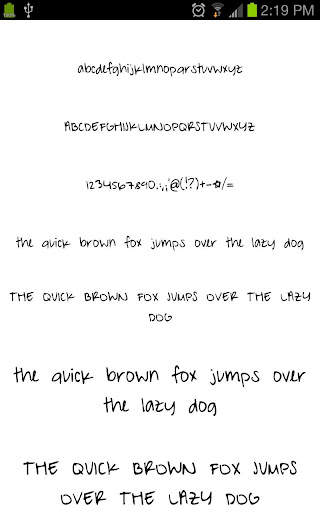 Marker Fonts Message Maker screenshot 1