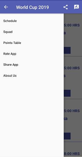 Cricket World Cup 2019 - Schedule,Squad,Points screenshot 3