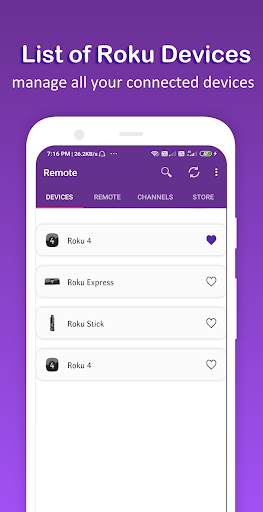 X-Roku Remote for Roku player screenshot 1
