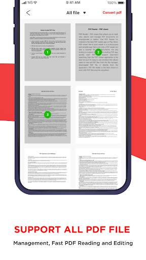 PDF Reader for Android screenshot 4