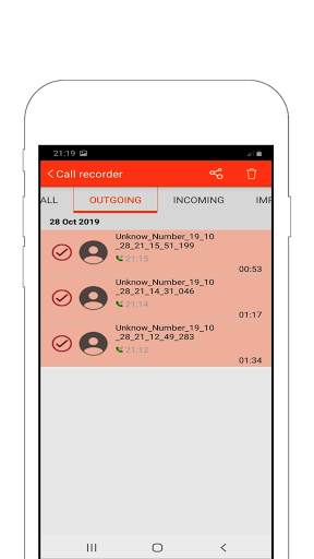 All Call Recorder Lite screenshot 7
