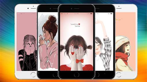 Girly HD Wallpaper OFFLINE screenshot 2