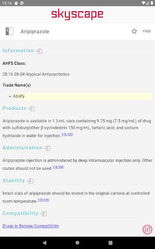 Handbook on Injectable Drugs screenshot 12
