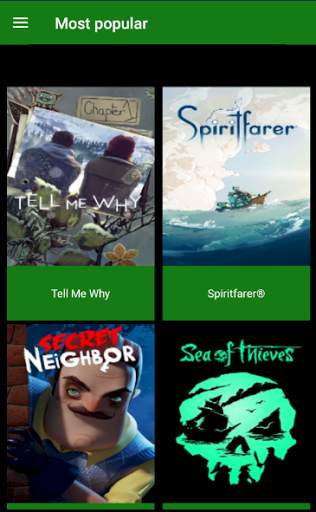 XCloud Games List screenshot 1