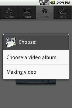 Audio, Photo, Video to E-Mail screenshot 6