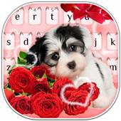 Dog Rose Keyboard Theme 10001004