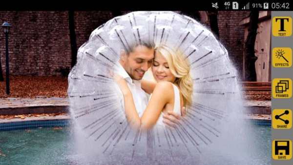 Water Fountain Photo Frames screenshot 3