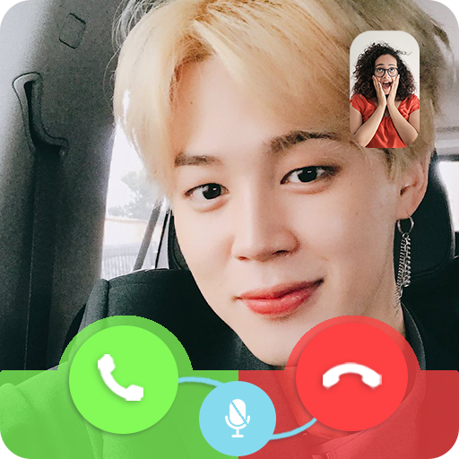 Jimin Fake Chat &amp;Video Call icon