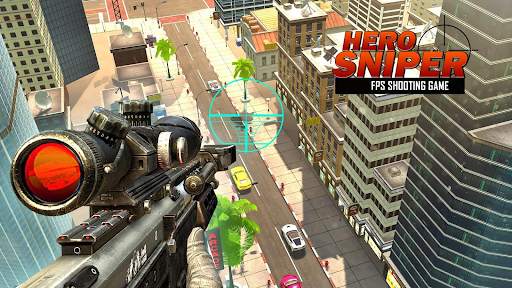 Hero Sniper FPS Shooting Games screenshot 5