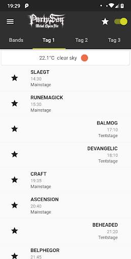 Party.San App screenshot 2