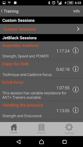 JetBlack Cycling screenshot 2