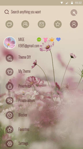 GO SMS BLOOM THEME screenshot 5