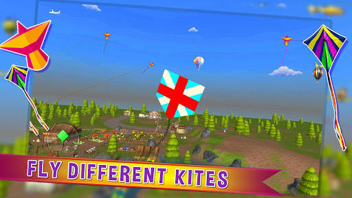Basant Kite Fly Festival: Kite Game 3D screenshot 2