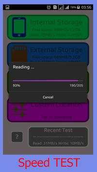 SD Card, Internal & External storage Test Tool screenshot 3