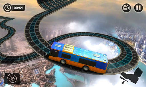 Impossible Sky Bus Driving Simulator Tracks 2018 screenshot 4