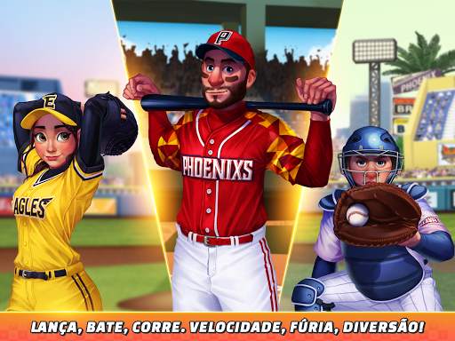 Baseball Clash: Multijogador screenshot 11