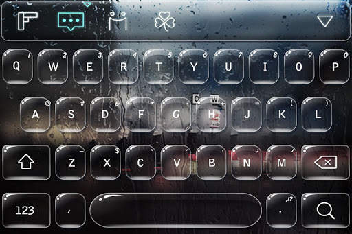 Raindrops Keyboard screenshot 1