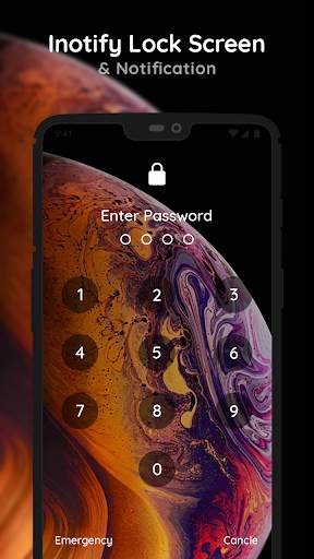 iNotify, Screen lock and Control Center 4 تصوير الشاشة