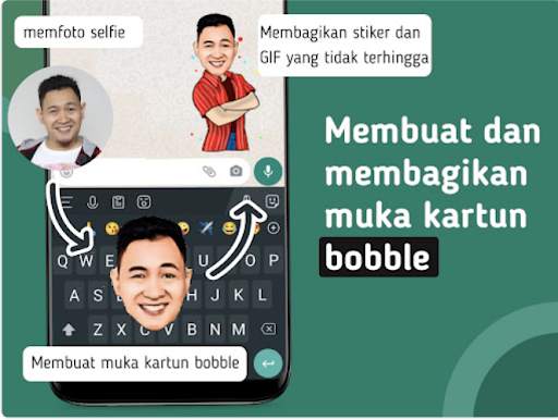 Bobble Keyboard screenshot 1
