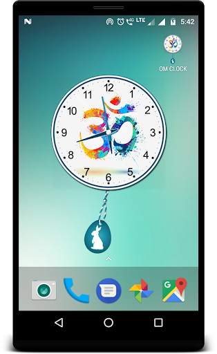 OM Clock live wallpaper screenshot 5