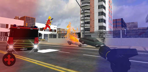 Put out the fire with a fire truck screenshot 5