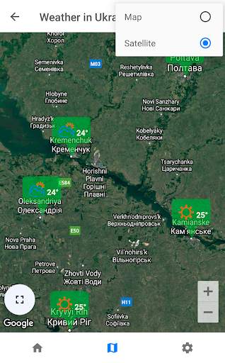 Ukraine Weather Map screenshot 4