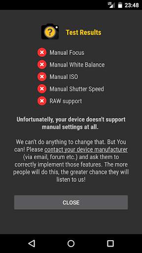 Manual Camera Compatibility screenshot 3
