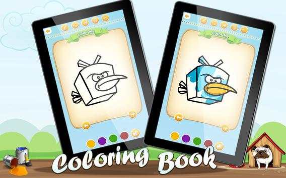 Angry Coloring Birds स्क्रीनशॉट 10