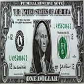 3D one doller icon