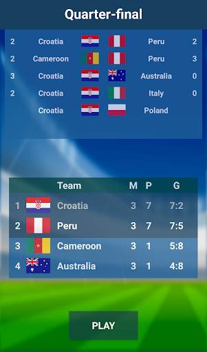 Pong World Cup screenshot 1