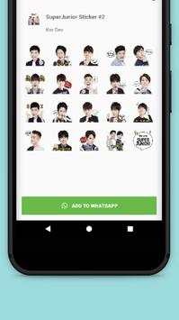 Super Junior Stickers for Whatsapp screenshot 3