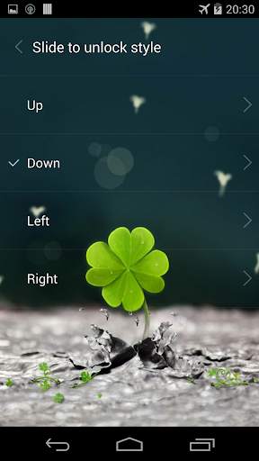 Galaxy rainy lockscreen screenshot 13