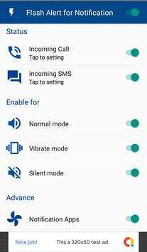 Flash Alert For Notification apps 2019 screenshot 3