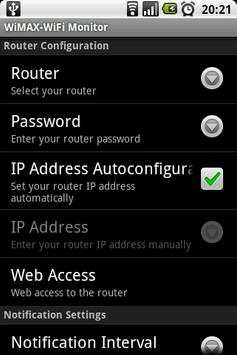 WiMAX-WiFi Monitor screenshot 2
