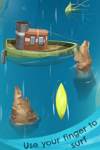 Finger Surfer - Free Surf Game screenshot 3