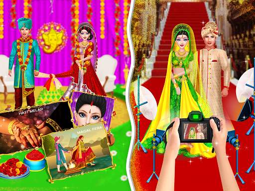 Game Makeover Pernikahan India screenshot 1