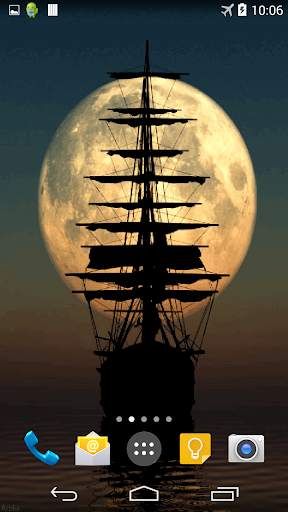 Pirate Ship Live Wallpaper screenshot 2