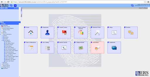 ERS Biometrics Mobile Clock screenshot 5