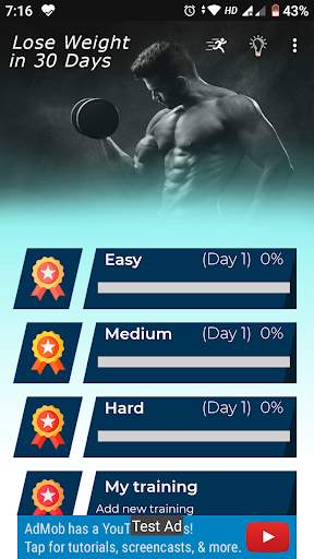EASY HOME WORKOUT | GET FIT IN 30 DAYS screenshot 1