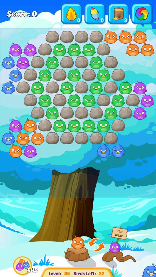 Bubble JOY Birds स्क्रीनशॉट 3