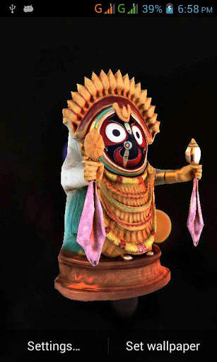 3D Jagannath Live Wallpaper screenshot 3