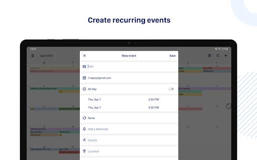 Tiny Calendar: Planner & Tasks screenshot 13