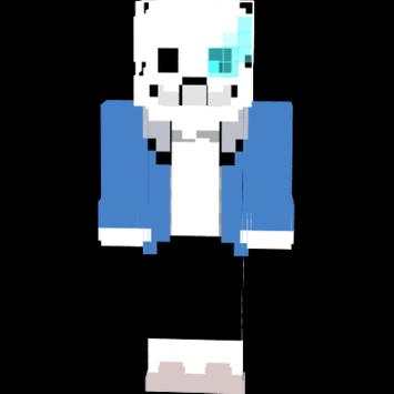 UNDERTAIL Skin For MINECRAFT screenshot 1