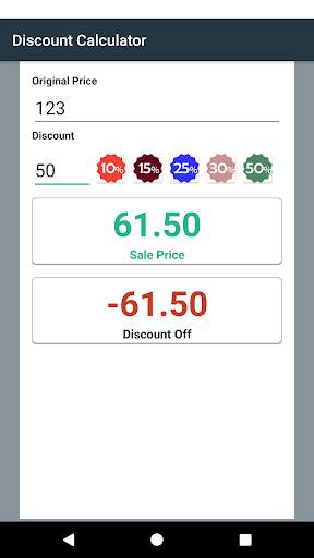 Discount Calculator screenshot 3