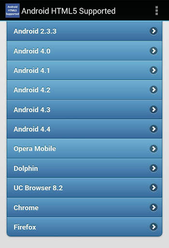 HTML5 Supported for Android -Check browser support screenshot 9