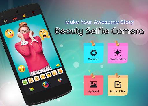 Selfie Camera - PicsMania, Beauty Photo Editor screenshot 1