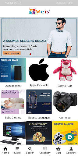 eMeis Global Online Shopping screenshot 1