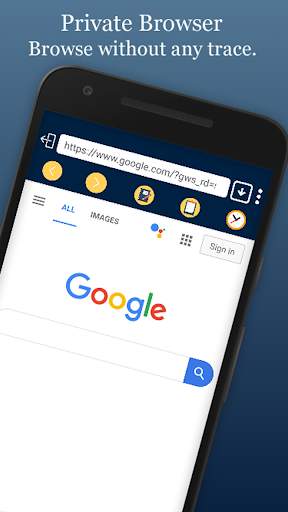 Private Browser- Incognito, Ad block screenshot 2