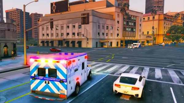 Airport Emergency Ambulance Bus Simulator Game 3D screenshot 4